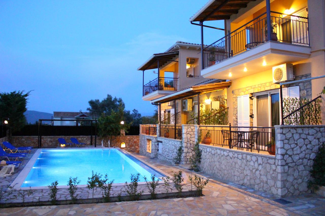 Alkionis Pool View Apartments Lefkáda Dış mekan fotoğraf