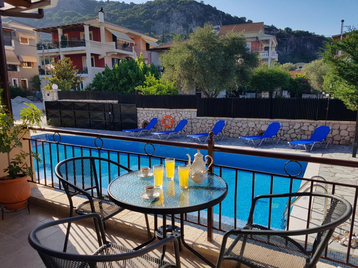 Alkionis Pool View Apartments Lefkáda Dış mekan fotoğraf