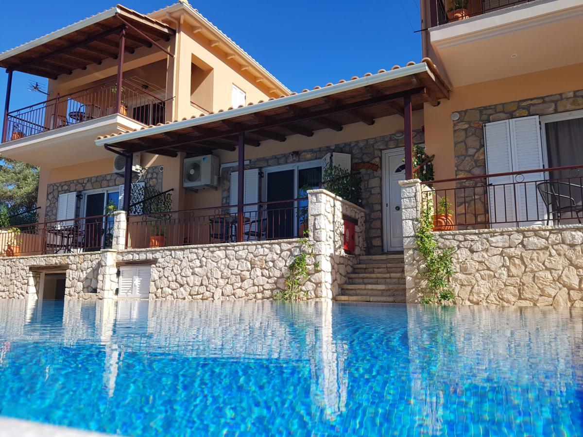 Alkionis Pool View Apartments Lefkáda Dış mekan fotoğraf
