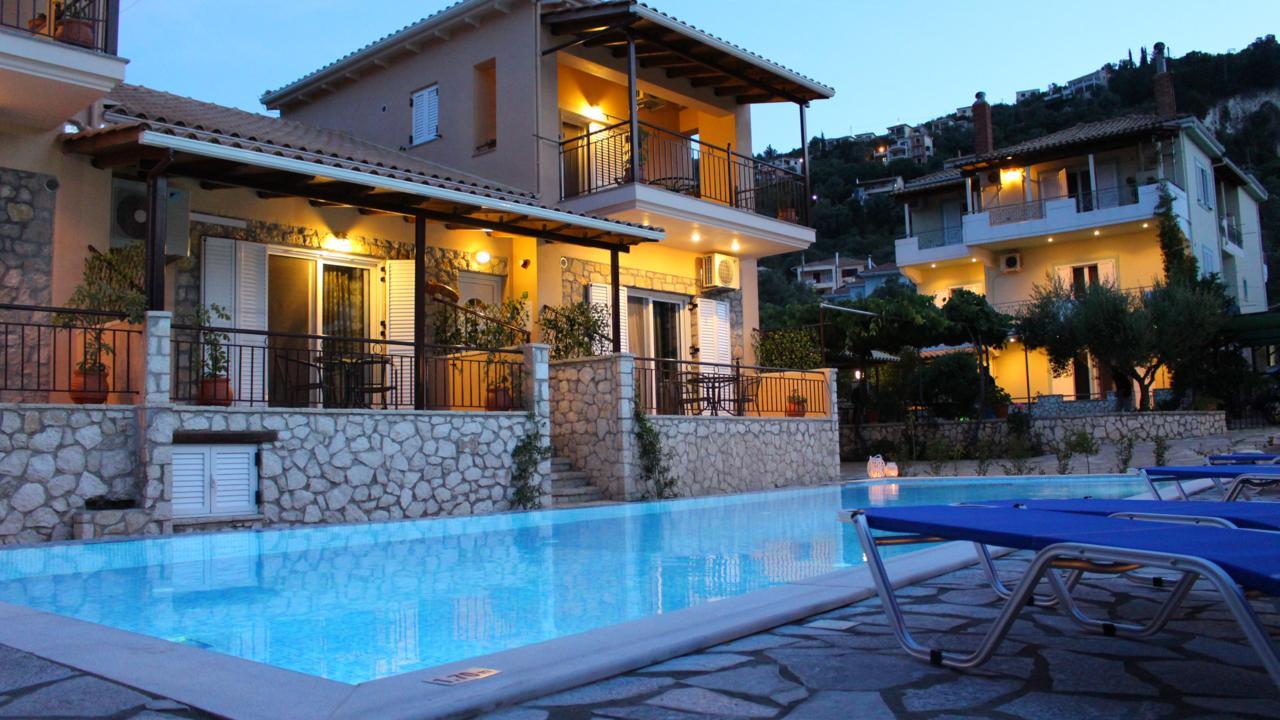 Alkionis Pool View Apartments Lefkáda Dış mekan fotoğraf