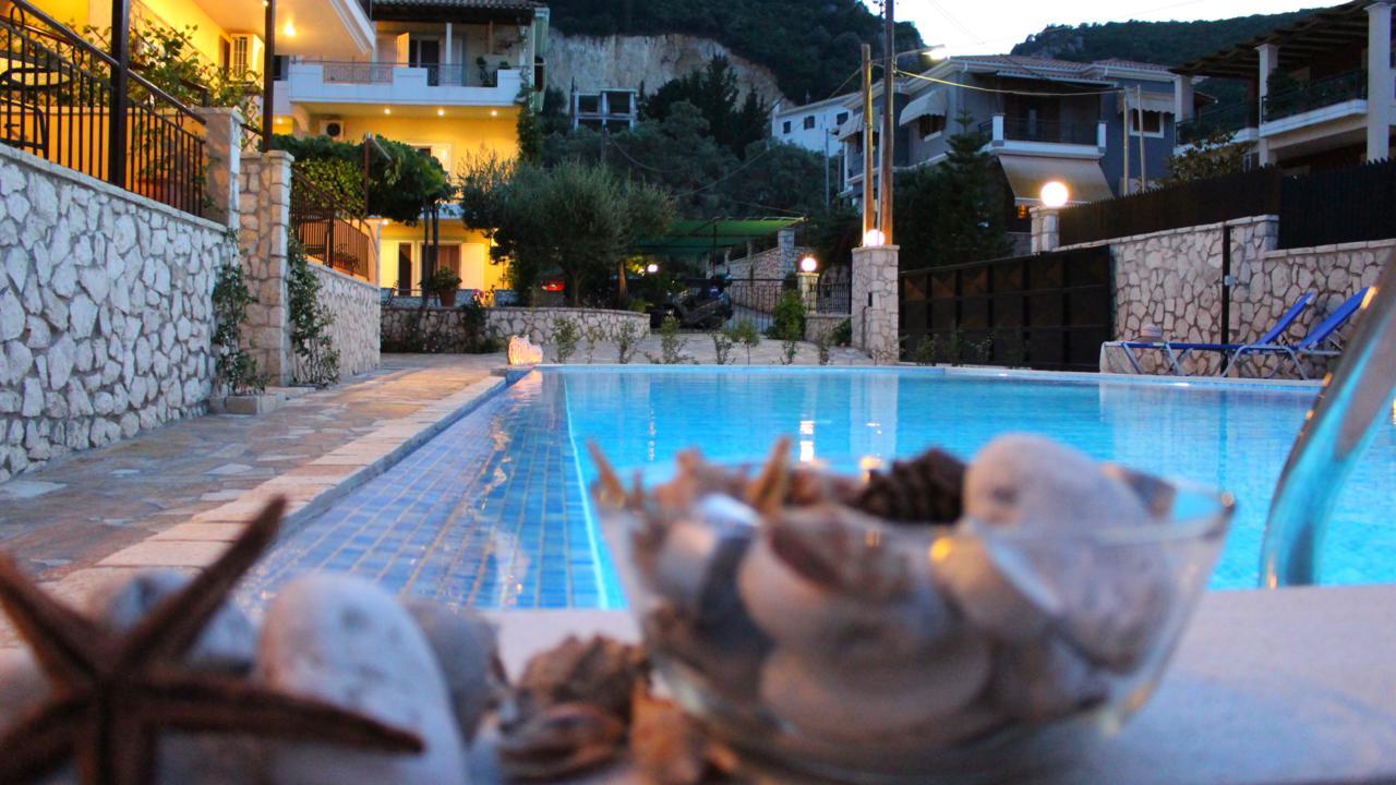 Alkionis Pool View Apartments Lefkáda Dış mekan fotoğraf