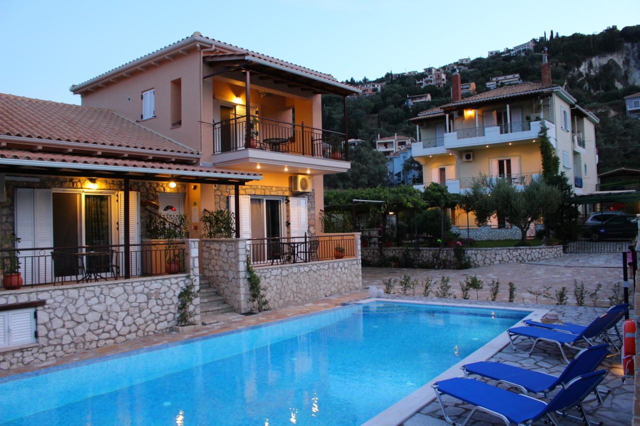 Alkionis Pool View Apartments Lefkáda Dış mekan fotoğraf
